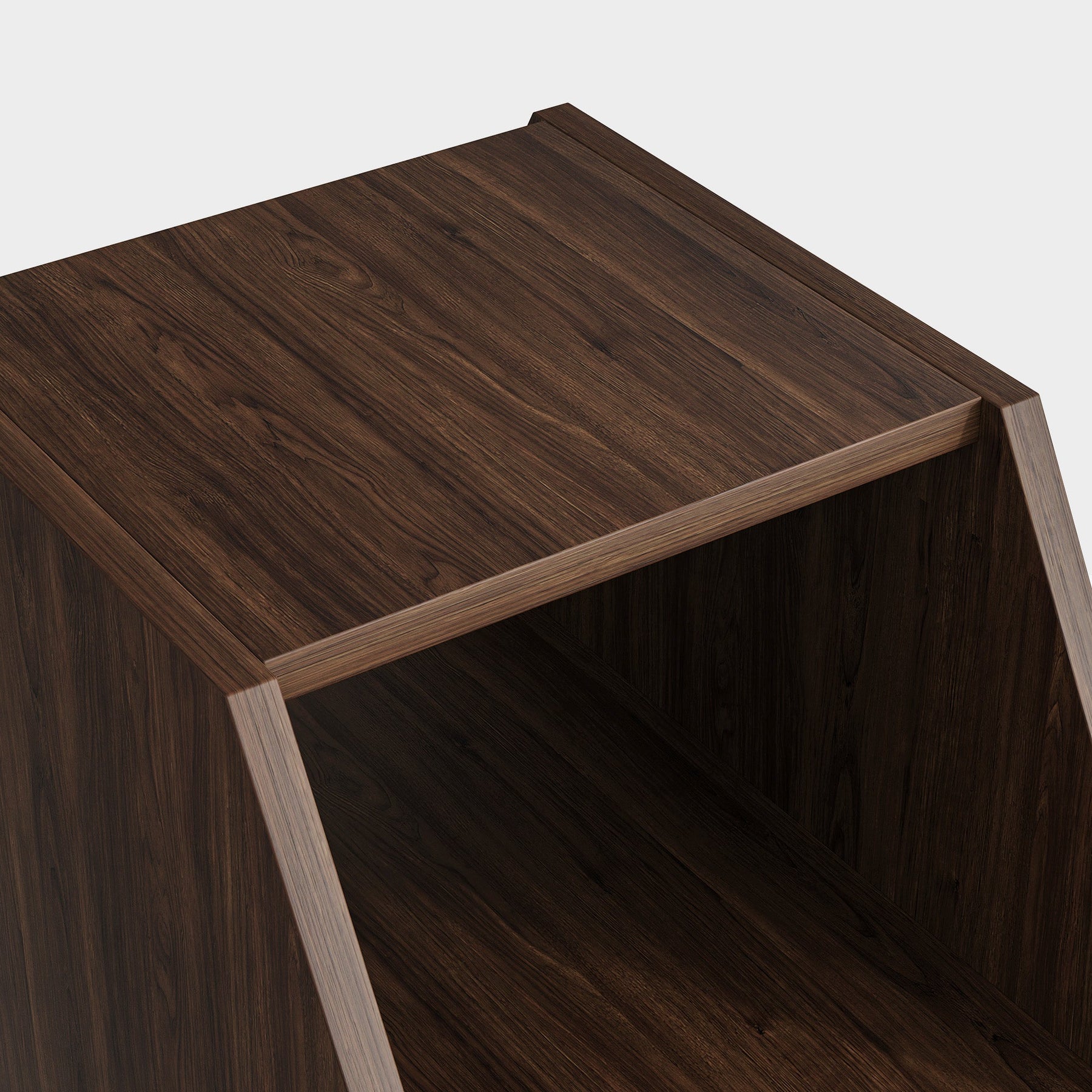 Mesa Lateral Hexagonal Multifuncional Yowos com Armazenamento Aberto - Liquidação - 9 restantes