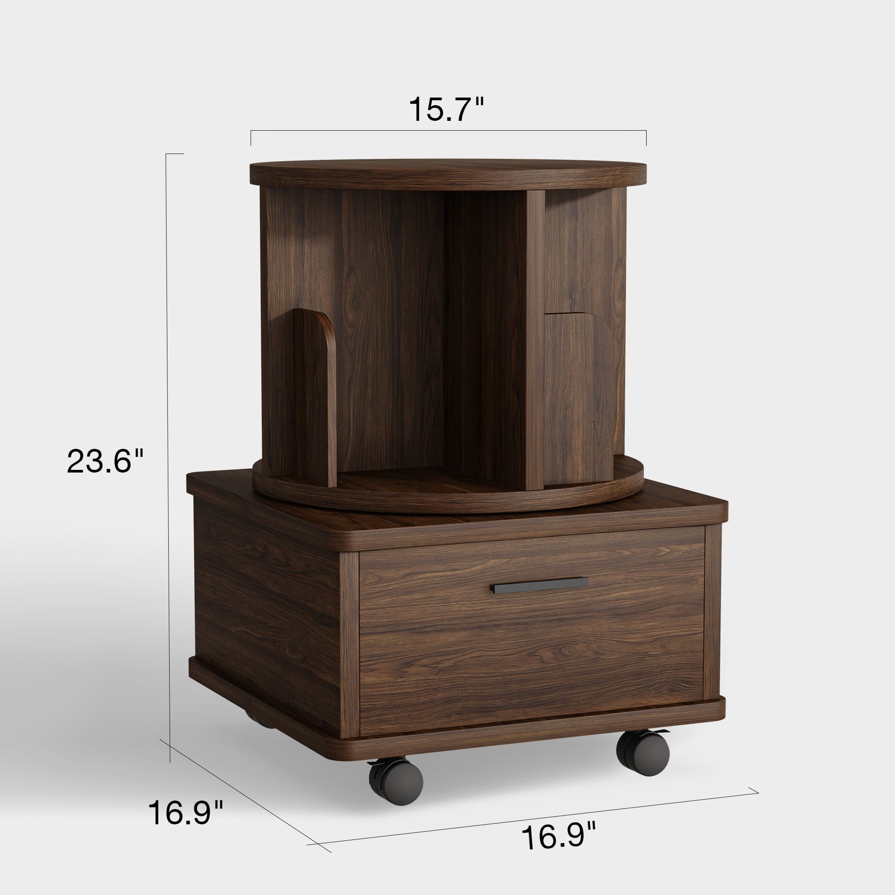 Mesa de cabeceira Yowos com gavetas de armazenamento - Liquidação - 9 restantes