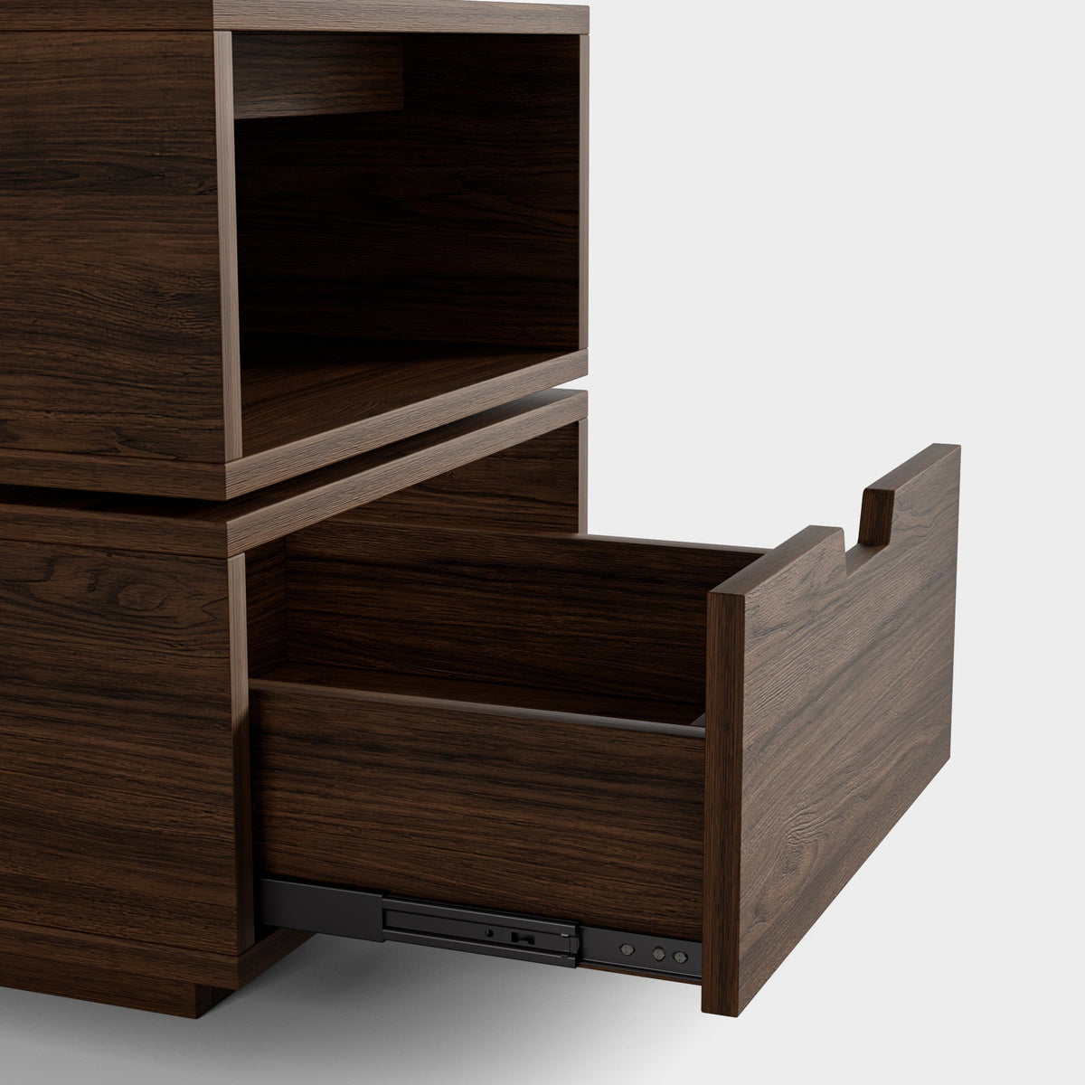 Mesa de cabeceira giratória quadrada de 2 níveis Yowos - Liquidação - 7 restantes